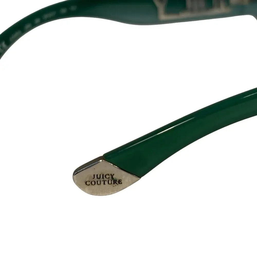 Juicy Couture Green Smells Like Couture Vintage Y2K Sunglasses Womens 57-17 135